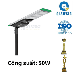 Đèn Liền Thể Công Trình Năng Lượng Mặt Trời 50W - CT.LT14.50