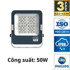 Đèn Pha LED Điện 50W Siêu Sáng KITAWA - AC.DP06.50