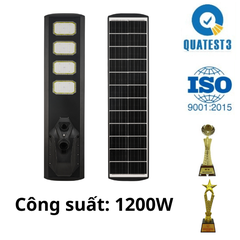 Đèn Liền Thể Công Trình Năng Lượng Mặt Trời 1200W Vỏ Nhôm, Chống Bão - CTLT.CA02.1200