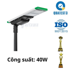 Đèn Liền Thể Công Trình Năng Lượng Mặt Trời 40W - CT.LT14.40