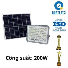 Đèn Pha Chống Chói Năng Lượng Mặt Trời 200W KITAWA - DP22.200