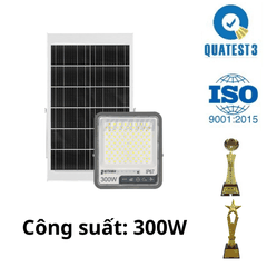 Đèn Pha Chống Chói Năng Lượng Mặt Trời 300W Công Nghệ Mới KITAWA - DP11A.300
