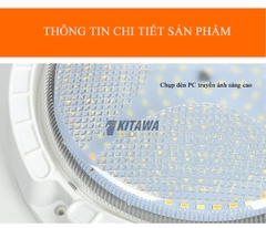 Đèn ốp trần năng lượng mặt trời Kitawa OP2036