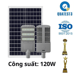 [120W] Đèn Bàn Chải Công Trình Năng Lượng Mặt Trời 120W Kitawa CT.BC09.120