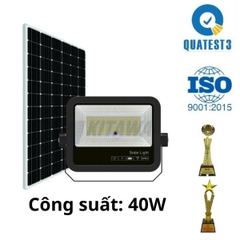Đèn Pha Năng Lượng Mặt Trời 40W Siêu Sáng KITAWA FL20.40