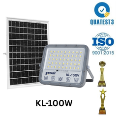 Đèn Pha Chống Chói Năng Lượng Mặt Trời 100W KITAWA - DP15.100 (Đã bao gồm VAT)