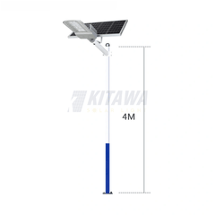 Trụ Đèn Năng Lượng Mặt Trời 4M Kitawa TD01 - Lắp Đèn Năng Lượng Mặt Trời