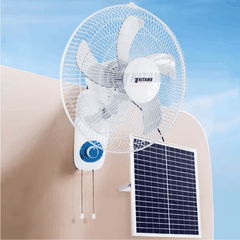 Quạt Treo Tường Năng Lượng Mặt Trời 20W KITAWA - KQ10.20