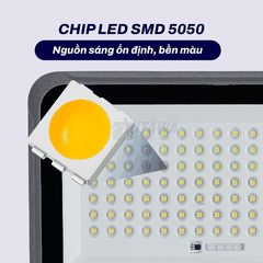 Đèn Pha Năng Lượng Mặt Trời Chống Chói 200W KITAWA - DP19.200