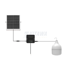 Đèn Bulb Năng Lượng Mặt Trời 120W Chính Hãng KITAWA - LB.120