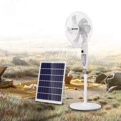 Quạt Đứng Năng Lượng Mặt Trời 30W Thông Minh KITAWA - KQ11.30