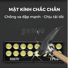 Đèn Pha LED Điện 1000W Chống Chói, Ánh Sáng Trắng AC.DP01.1000