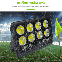 [400W] Đèn Pha LED Điện 400W Chống Chói, Ánh Sáng Trắng AC.DP01.400