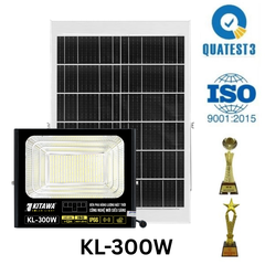 Đèn Pha Năng Lượng Mặt Trời 300W Lite BDP26.300 KITAWA Chống Nước IP67