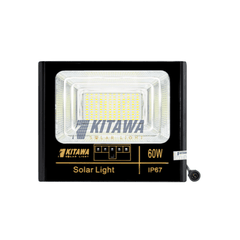 [60W] Đèn Pha Năng Lượng Mặt Trời Kitawa 60W IP67 DP160