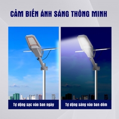Đèn Đường Phi Thuyền Năng Lượng Mặt Trời 400W KITAWA SL6400