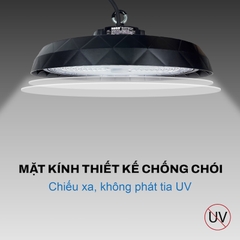 Đèn LED Highbay 160W KITAWA UFO2160A (Điều Chỉnh Công Suất Linh Hoạt)
