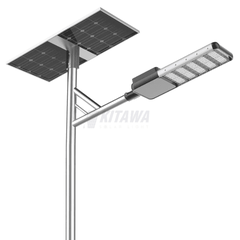 Đèn Đường Công Trình Năng Lượng Mặt Trời 100W CT.BC15.100