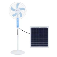 Quạt năng lượng mặt trời Kitawa 25W KQ525 - T màu trắng