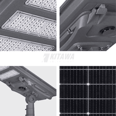 Đèn Liền Thể Công Trình Năng Lượng Mặt Trời 500W KITAWA - CT.LT12.500