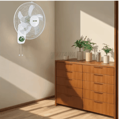 Quạt Treo Tường Năng Lượng Mặt Trời 20W KITAWA - KQ10.20