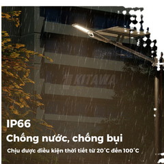 [500W] Đèn Đường Năng Lượng Mặt Trời Phi Thuyền 500W KITAWA PT2500