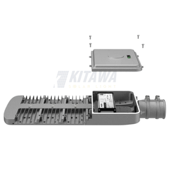 [120W] Đèn Bàn Chải Công Trình Năng Lượng Mặt Trời 120W Kitawa CT.BC09.120