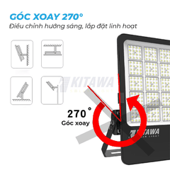 Đèn Pha LED Điện 200W Siêu Sáng KITAWA - AC.DP06.200