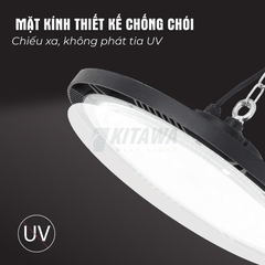 Đèn LED Điện UFO 250W KITAWA Chống Nước IP65 - UFO1250A