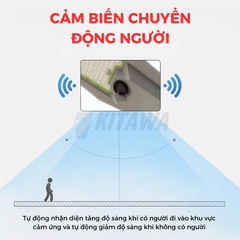 [500W] Đèn Đường Năng Lượng Mặt Trời Phi Thuyền 500W KITAWA PT2500