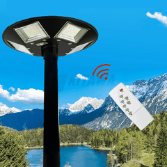 Đèn Năng Lượng Mặt Trời Kitawa Hình Đĩa Bay UFO 200W - UF1200 (24.000 mAH)