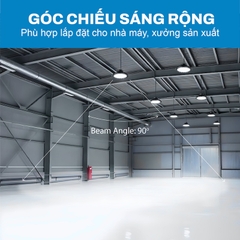 Đèn LED Highbay 100W KITAWA UFO2100A (Điều Chỉnh Công Suất Linh Hoạt)