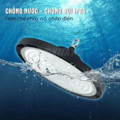 Đèn LED Điện UFO 250W KITAWA Chống Nước IP65 - UFO1250A