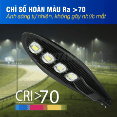 Đèn Đường Chiếc Lá Điện 200W Siêu Sáng KITAWA - AC.CL01.200