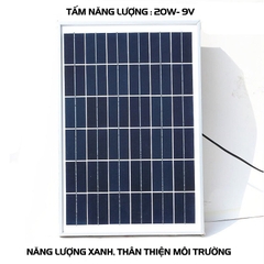 Quạt Năng Lượng Mặt Trời Màu Trắng Kitawa 25W KQ725-T