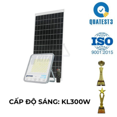 Đèn Pha Năng Lượng Mặt Trời 300W Bọc Cầu KITAWA - DP11300