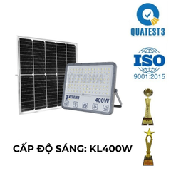Đèn Pha Chống Chói Năng Lượng Mặt Trời 400W KITAWA - DP15.400 (Đã bao gồm VAT)