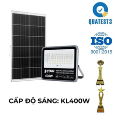 Đèn Pha Năng Lượng Mặt Trời Chống Chói 400W KITAWA - DP19.400