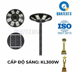 Đèn năng lượng mặt trời Kitawa hình đĩa bay UFO 300W UF2300