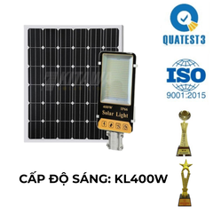 Đèn Năng Lượng Mặt Trời 400W Kitawa BC2400 -Tấm Pin Mono Cao Cấp