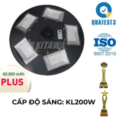 Đèn Năng Lượng Mặt Trời Kitawa UFO 200W Plus - UF1200P ( 60.000 mAH)
