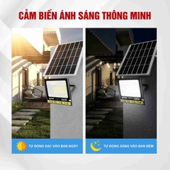Đèn Pha Năng Lượng Mặt Trời 300W Loại Mới Chip 5054 Chống Nước IP67, Bền 10 Năm- BDP27.300