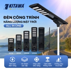 Đèn Liền Thể Công Trình Năng Lượng Mặt Trời 800W Chống Bão CTLT.CA01.800