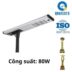 Đèn Liền Thể Công Trình Năng Lượng Mặt Trời 80W KITAWA CT.LT13.80