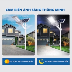 Đèn Đường Năng Lượng Mặt Trời 600W KITAWA Siêu Sáng - ST8600