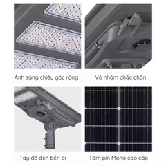 Đèn liền thể công trình năng lượng mặt trời 80W CT.LT16.80 KITAWA