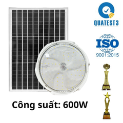 Đèn Ốp Trần Năng Lượng Mặt Trời 600W OP3600 Ba Chế Độ Ánh Sáng