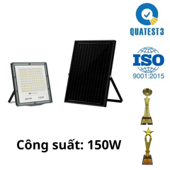 Đèn Pha Chống Chói Năng Lượng Mặt Trời 150W KITAWA - DP24.150
