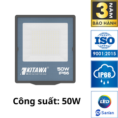 Đèn Pha LED Điện 50W Siêu Sáng KITAWA - AC.DP09.50