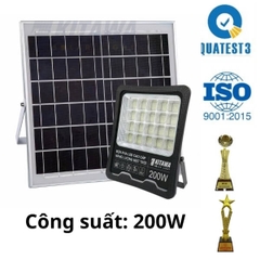 Đèn Pha Năng Lượng Mặt Trời 200W KITAWA - DP17.200